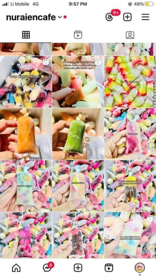 gambar pakej Booth Makanan, Kek & Coklat