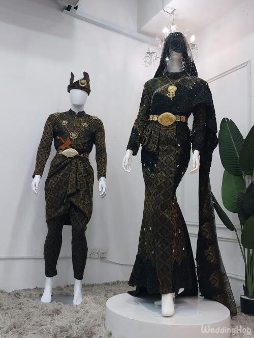 gambar pakej Busana Pakaian Pengantin