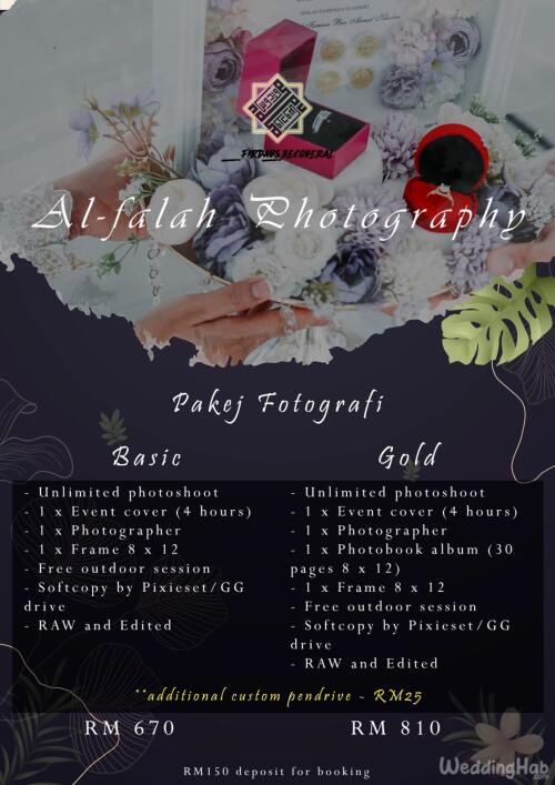 gambar pakej Fotografi & Videografi