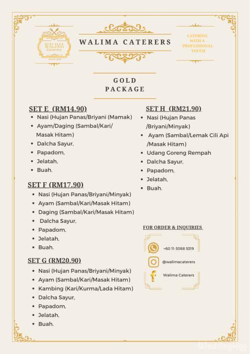 gambar pakej Katering & Makanan